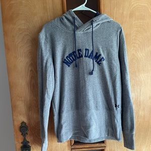 Under Armor Notre Dame Fighting Irish Cold Gear Hoodie Sweatshirt Size XL